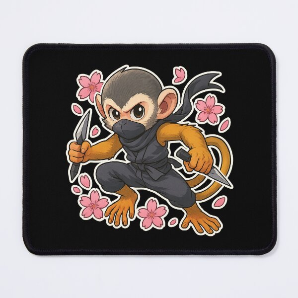 Item preview, Ninja Squirrel Monkey designed and sold by Designs-By-Suga.
