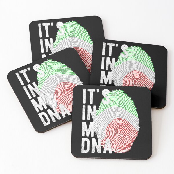Item preview, Italian DNA Fingerprint – It’s in My DNA Italy Flag Gift for Proud Italians, (shirts, stickers, mug, hoodies, cups.....) designed and sold by Misnrays93.