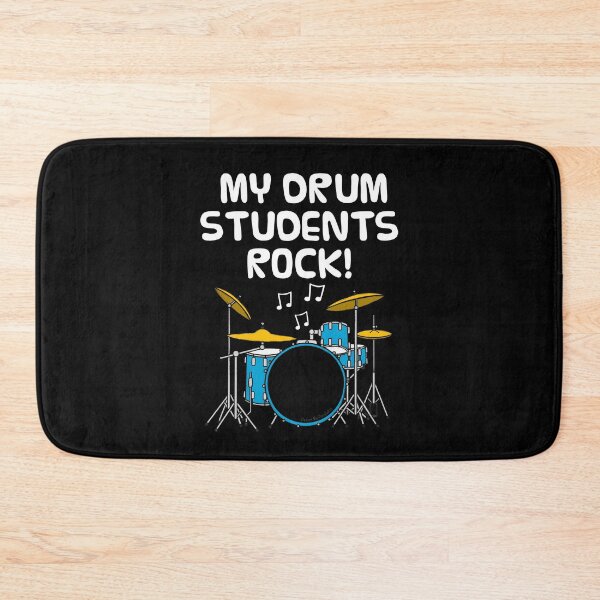 Item preview, My Drum Students Rock, Drummer Music Teacher designed and sold by doodlerob.