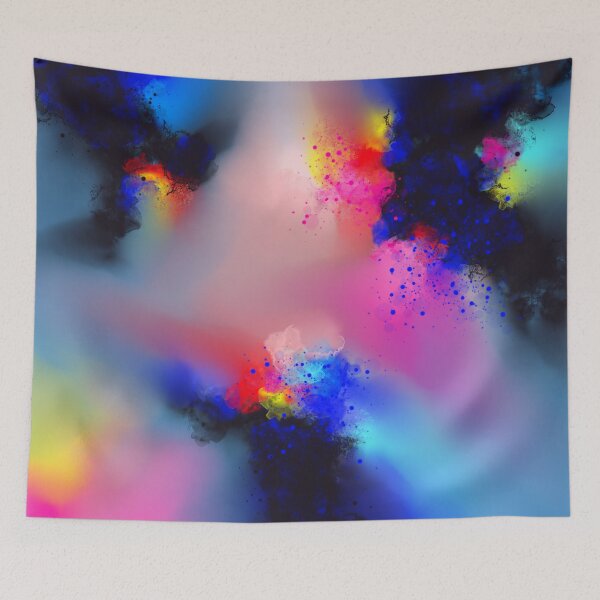 Item preview, Ethereal Dreamscape - Blue Abstract designed and sold by Joey Santiago.