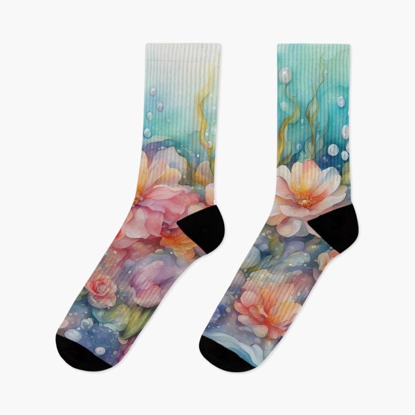 Item preview, Dreamy Underwater Flowers designed and sold by CalmnessbyChoice.