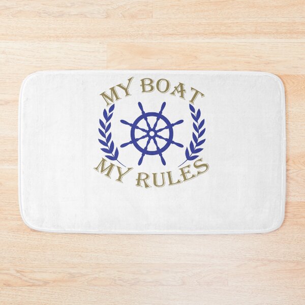 Item preview, Captain Boat my boat my rules motorboat designed and sold by MaximWundersee.