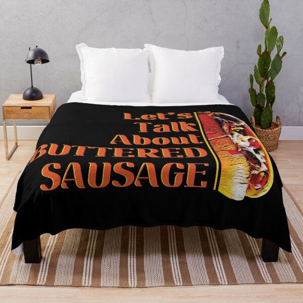 Item preview, Buttered Sausage Funny Meme Humor designed and sold by Scaryzz.