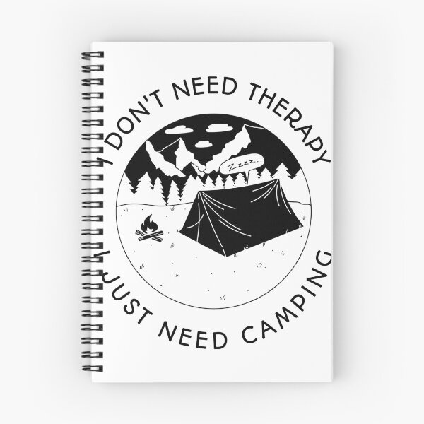 Item preview, Camping is therapy designed and sold by Salloran.