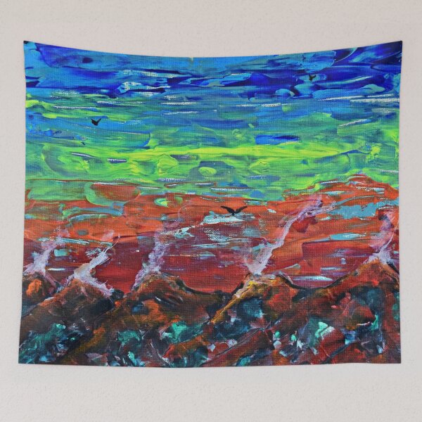 Item preview, Smoking Volcanos designed and sold by George Hutton Hunter.