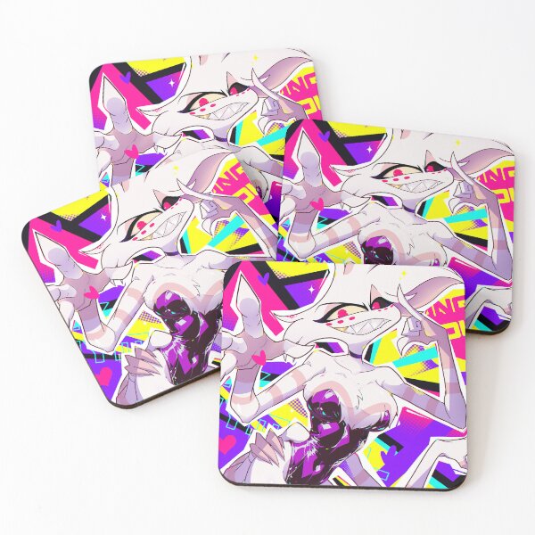Item preview, Hazbin Hotel Angel Dust Vibrantly Suited designed and sold by CPRKaaroo.