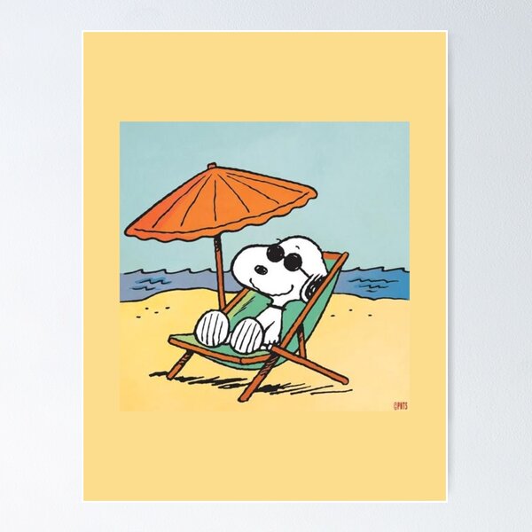 Artikel-Vorschau von Snoopy am Strand!, designt und verkauft von marsuncharted.