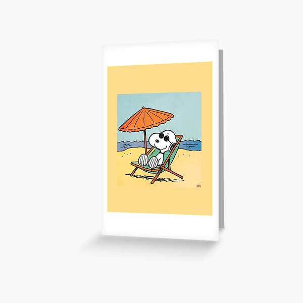 Item preview, Snoopy à la plage ! designed and sold by marsuncharted.
