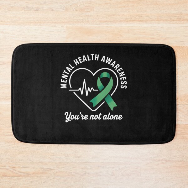 Item preview, Mental Health Awareness Heart Green Ribbon Support Women Men designed and sold by clothesy7.