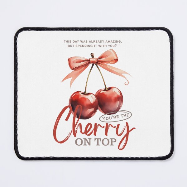 Item preview, Cherry on Top with Cute bow coquette designed and sold by PangJing.