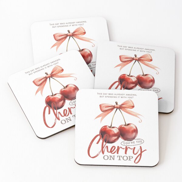 Item preview, Cherry on Top with Cute bow coquette designed and sold by PangJing.