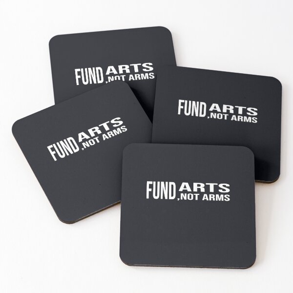 Item preview, Fund Arts Not Arms designed and sold by Zakrytos ★★★★★.