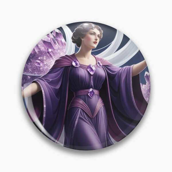 Item preview, THE GUARDIAN OF THE AMETHYST designed and sold by gabrielvlmx.