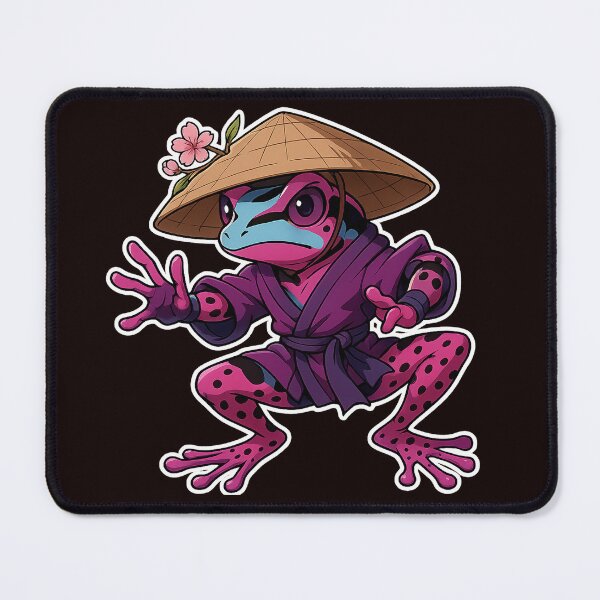 Item preview, Kung Fu Poison Dart Frog designed and sold by Designs-By-Suga.