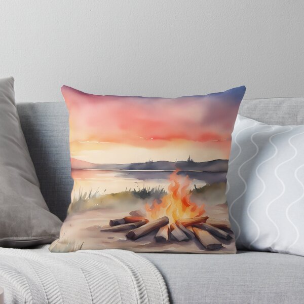 Item preview, Campfire by Lake designed and sold by CalmnessbyChoice.