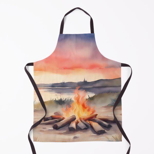 Item preview, Campfire by Lake designed and sold by CalmnessbyChoice.