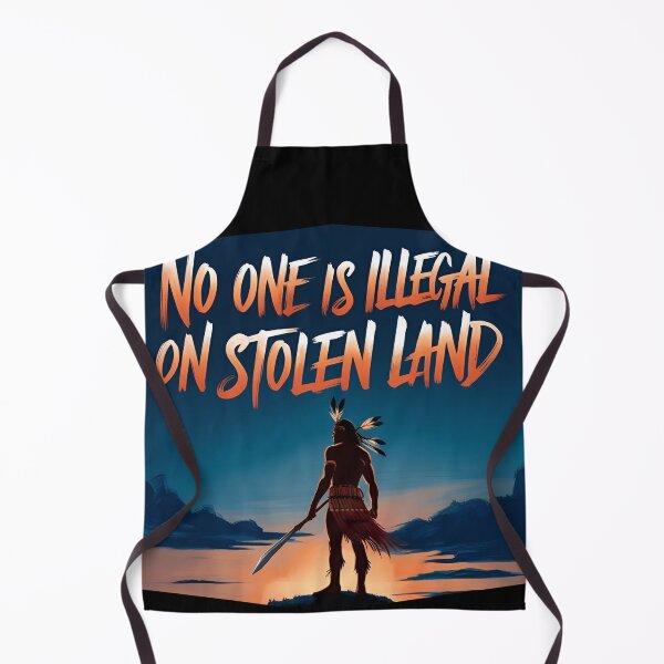 Item preview, Stolen Land Warrior Sunset Art designed and sold by ChicTrendz.
