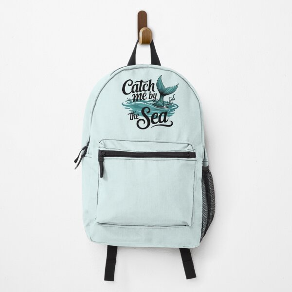 Item preview, Catch Me by the Sea Mermaid Vibes Summer Quote designed and sold by Jollys-ArtShop.