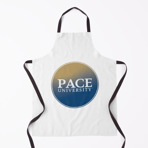 Item preview, Pace University Circle Logo Sticker – Blue to Gold Gradient designed and sold by TulipsArtDesigns .