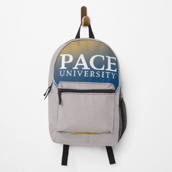 Item preview, Pace University Circle Logo Sticker – Blue to Gold Gradient designed and sold by TulipsArtDesigns .
