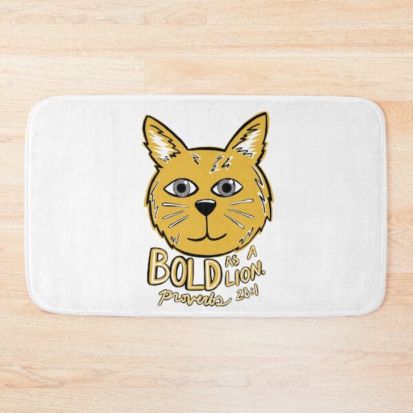 Item preview, Bold As A Lion designed and sold by woolandbristle.