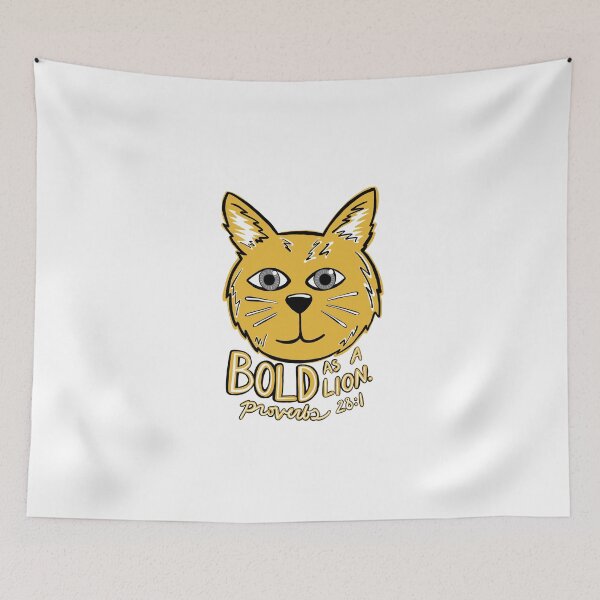 Item preview, Bold As A Lion designed and sold by woolandbristle.