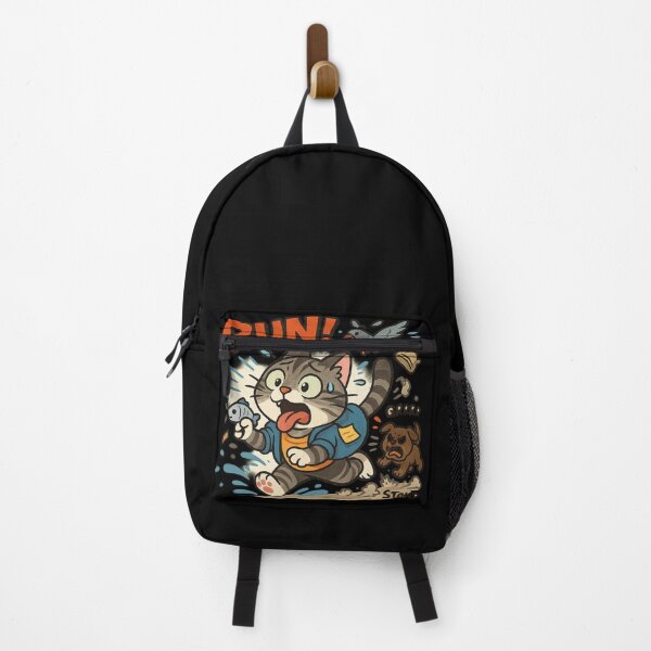 Item preview, Run for Your Life – Funny Cat Chase Comic Art designed and sold by 奇0904.