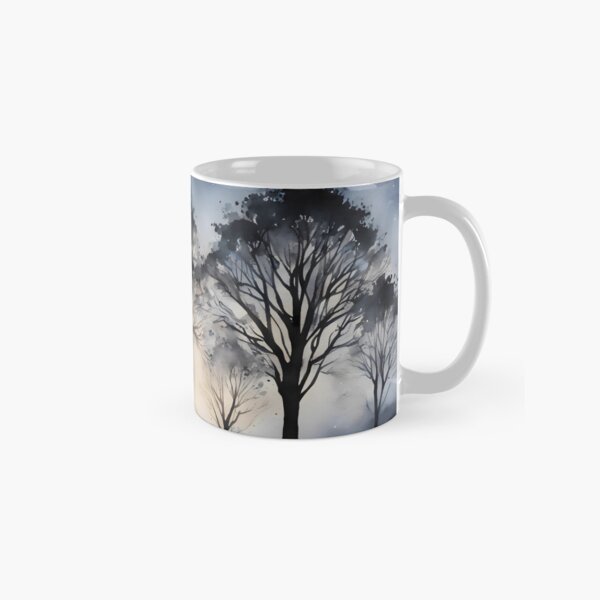 Item preview, Silhouette Trees at Fullmoon designed and sold by BookCovered.