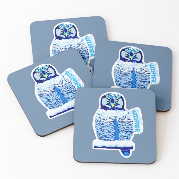 Item preview, Hawk owl of winter designed and sold by ExperiencedBuffoon.