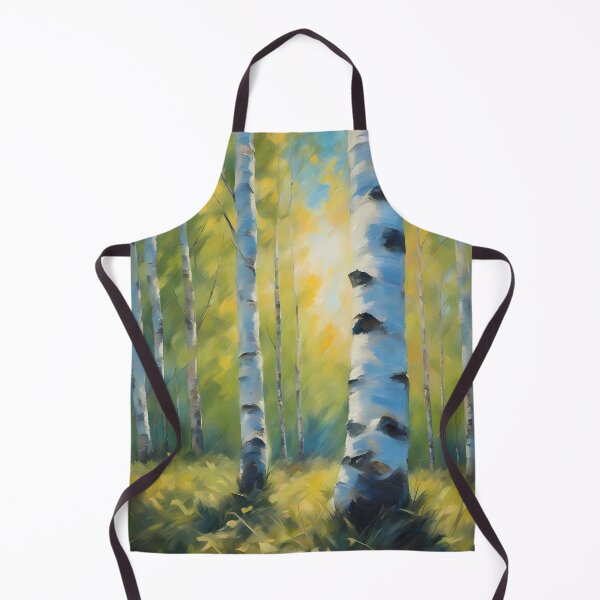 Item preview, Birch Trees at Sunrise designed and sold by CalmnessbyChoice.