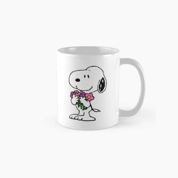 Item preview, Snoopy With Flowers designed and sold by marsuncharted.