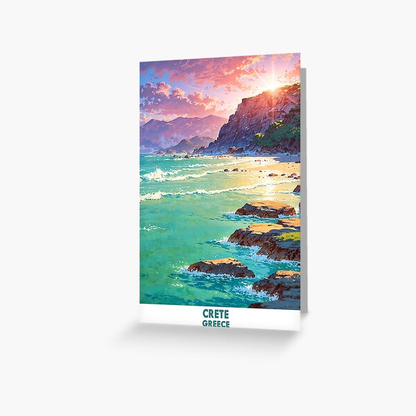 Item preview, Beautiful Crete Beaches, Greece designed and sold by Worldscape Wonders.