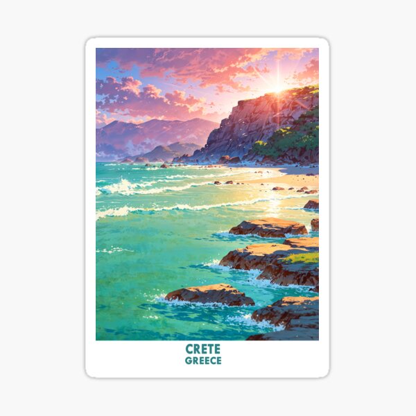 Item preview, Beautiful Crete Beaches, Greece designed and sold by Worldscape Wonders.