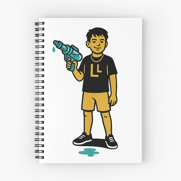 Item preview, The Boy with the Water Gun — Luminare designed and sold by Luminare888.