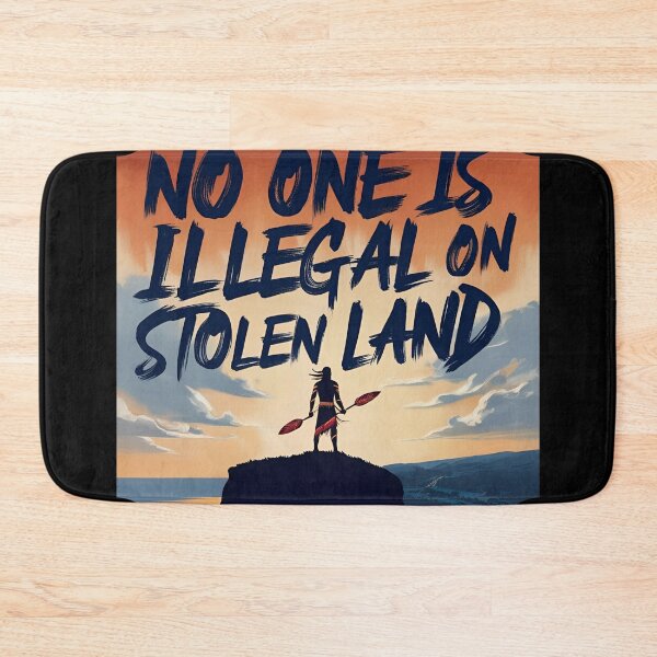 Item preview, Indigenous Warrior Sunset Protest Art designed and sold by ChicTrendz.