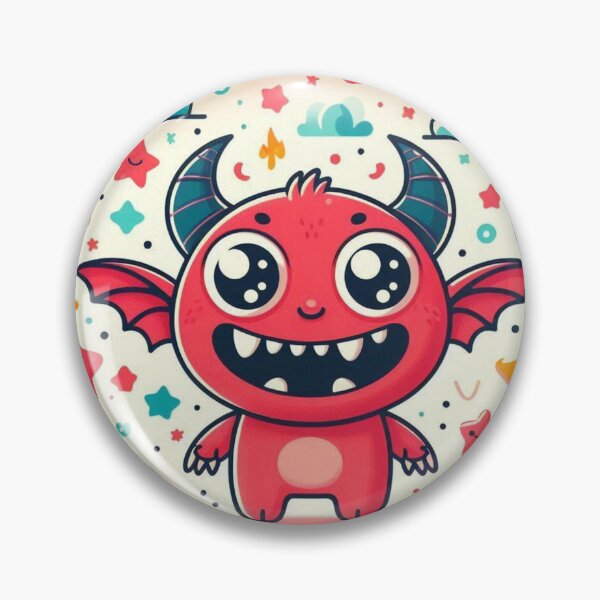Item preview, Smiling demon designed and sold by PandoraCastle.