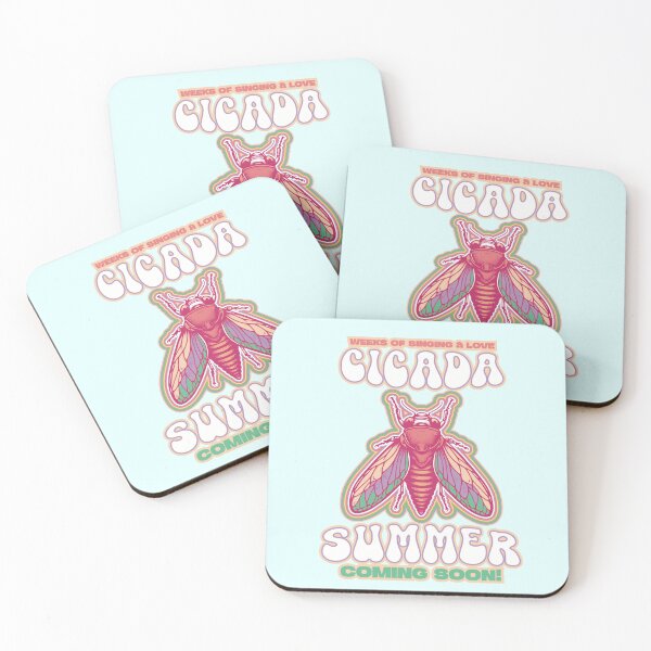 Item preview, Groovy Summer Cicada designed and sold by MayRahTee.