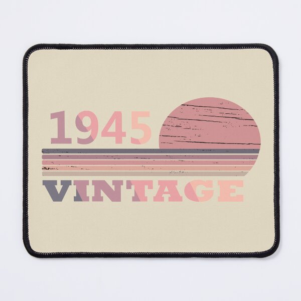Item preview, Born in 1945 vintage funny 80th birthday gift designed and sold by Alexaltay.