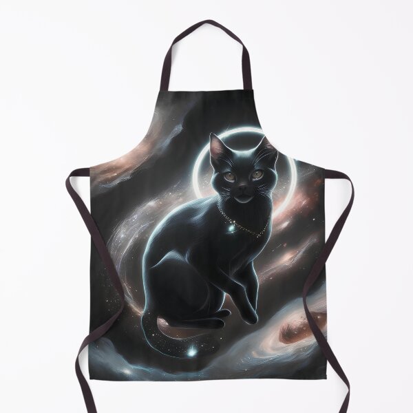 Item preview, Cat floating at the nucleus of the universe, surrounded by sparkling stardust and glittering celestial formations designed and sold by Paul-Place.