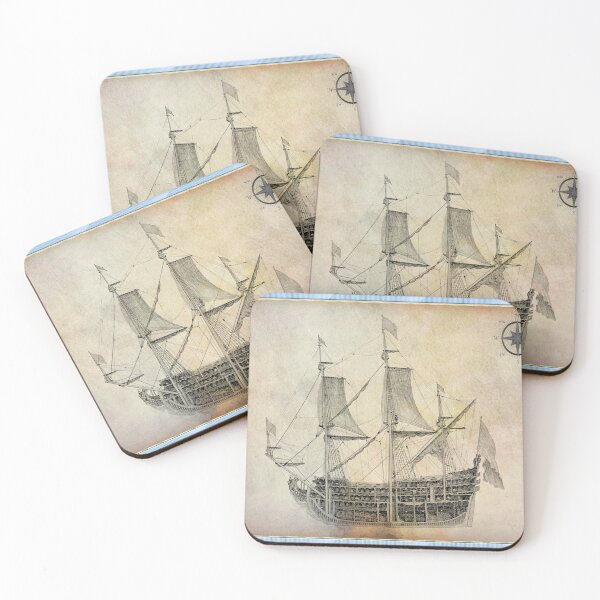 Item preview, Cross Section Of A Sailing Vessel designed and sold by James DeFazio.