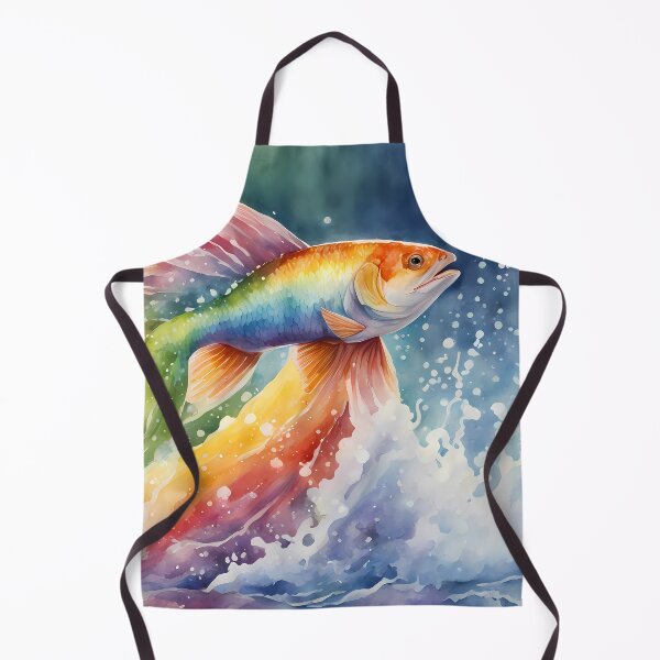 Item preview, Rainbow Fish Splash designed and sold by CalmnessbyChoice.