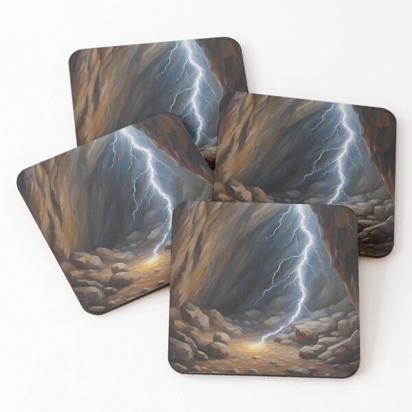Item preview, Lightning in Cave designed and sold by CalmnessbyChoice.