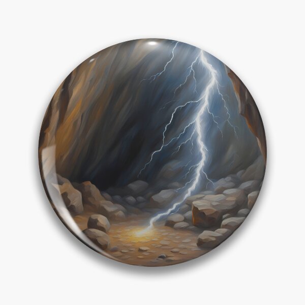 Item preview, Lightning in Cave designed and sold by CalmnessbyChoice.