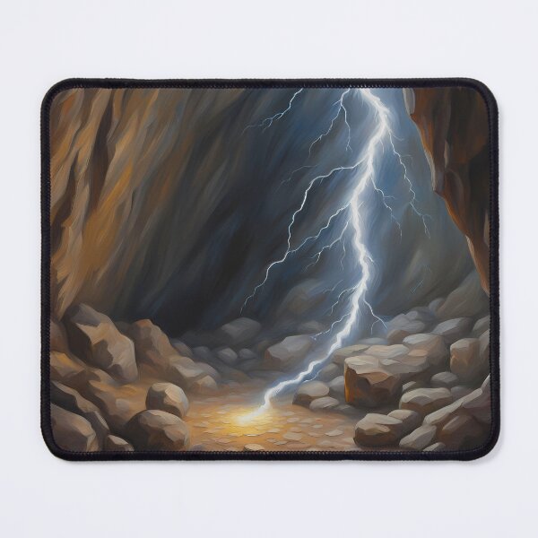 Item preview, Lightning in Cave designed and sold by CalmnessbyChoice.