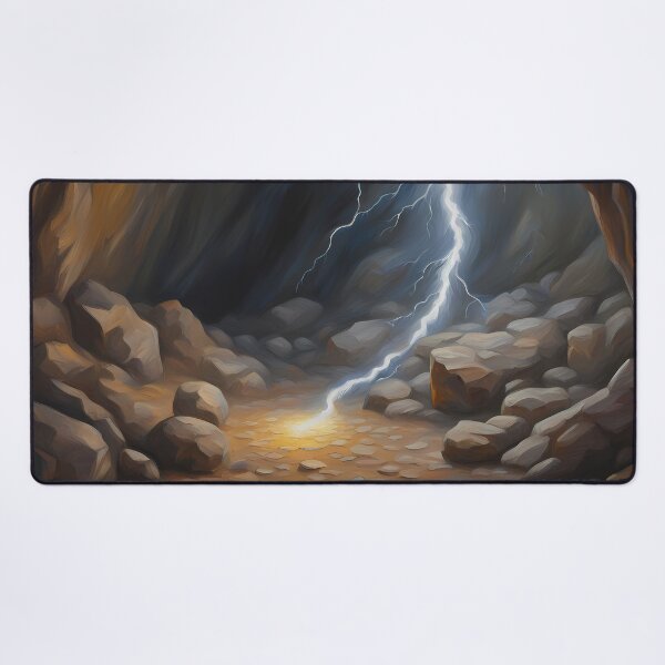 Item preview, Lightning in Cave designed and sold by CalmnessbyChoice.