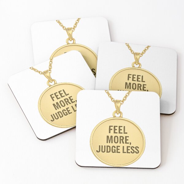 Item preview, Feel more Judge less designed and sold by FestusArt.