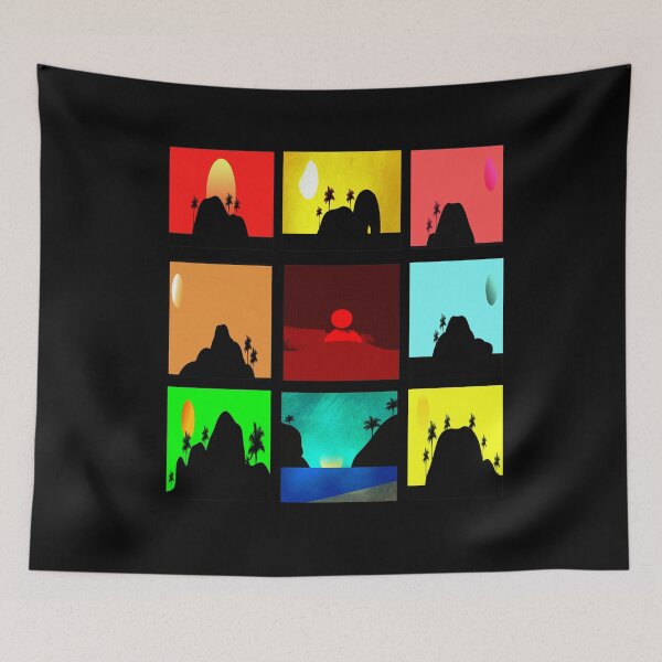 Item preview, Island collage designed and sold by porfysoundtrack.
