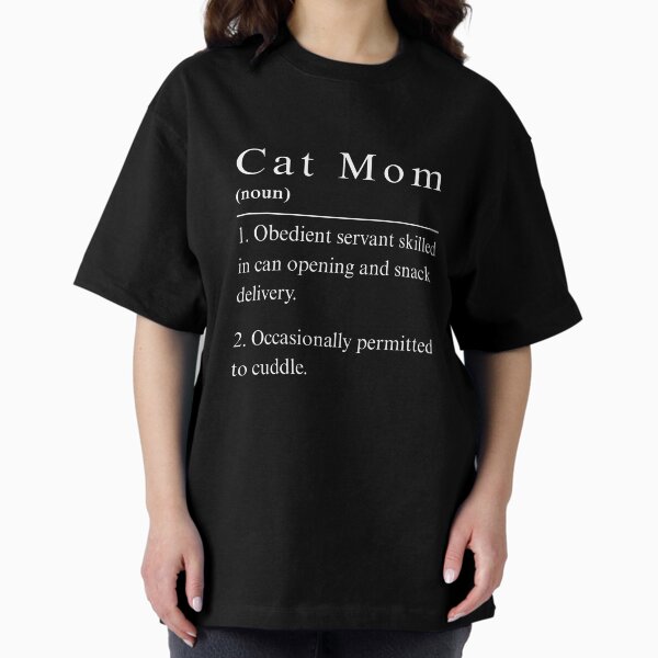 Item preview, Cat Mom Definition – Funny T-Shirt for Cat Lovers designed and sold by Whisker Lane Media.