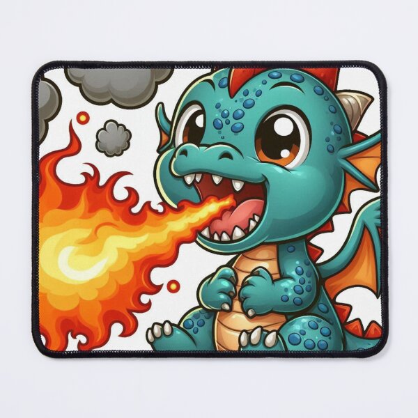 Item preview, fire-breathing dragon designed and sold by PandoraCastle.