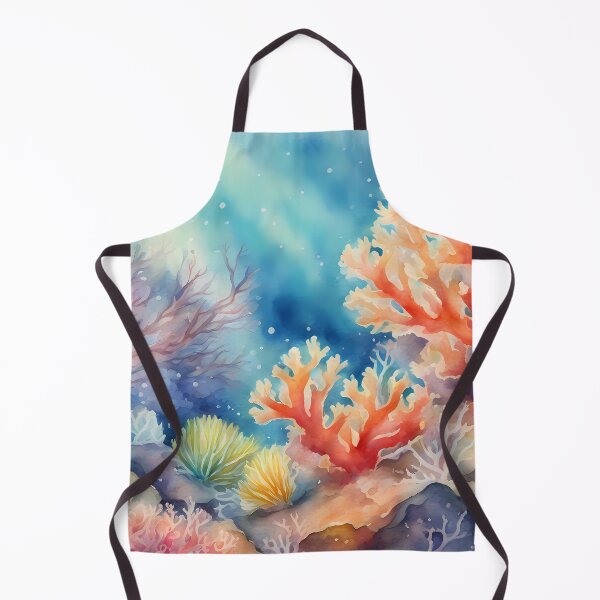 Item preview, Watercolor Coral Reef designed and sold by CalmnessbyChoice.